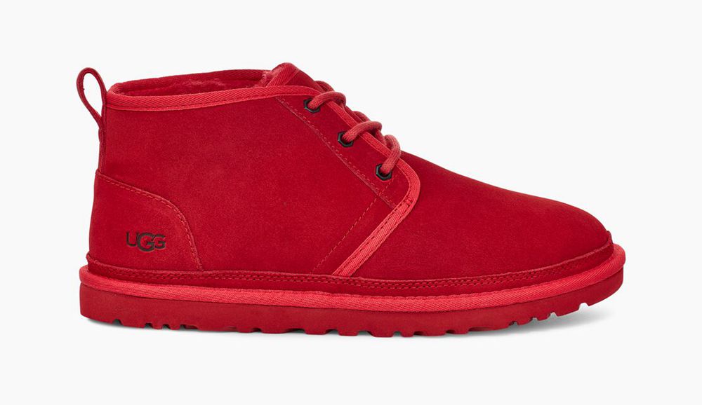 Ugg Neumel - Womens Chukka Boots - Red - NZ (8179EZCBL)